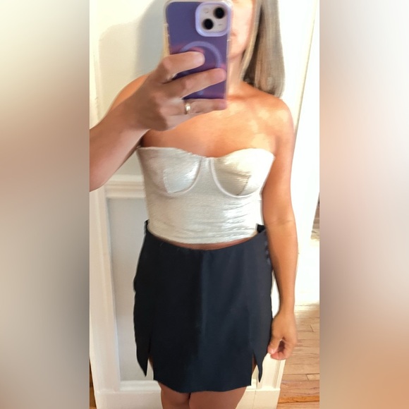 NWT Zara🎄 holiday SEQUIN CORSET TOP perfect for the holiday season Size M and L - Picture 10 of 17